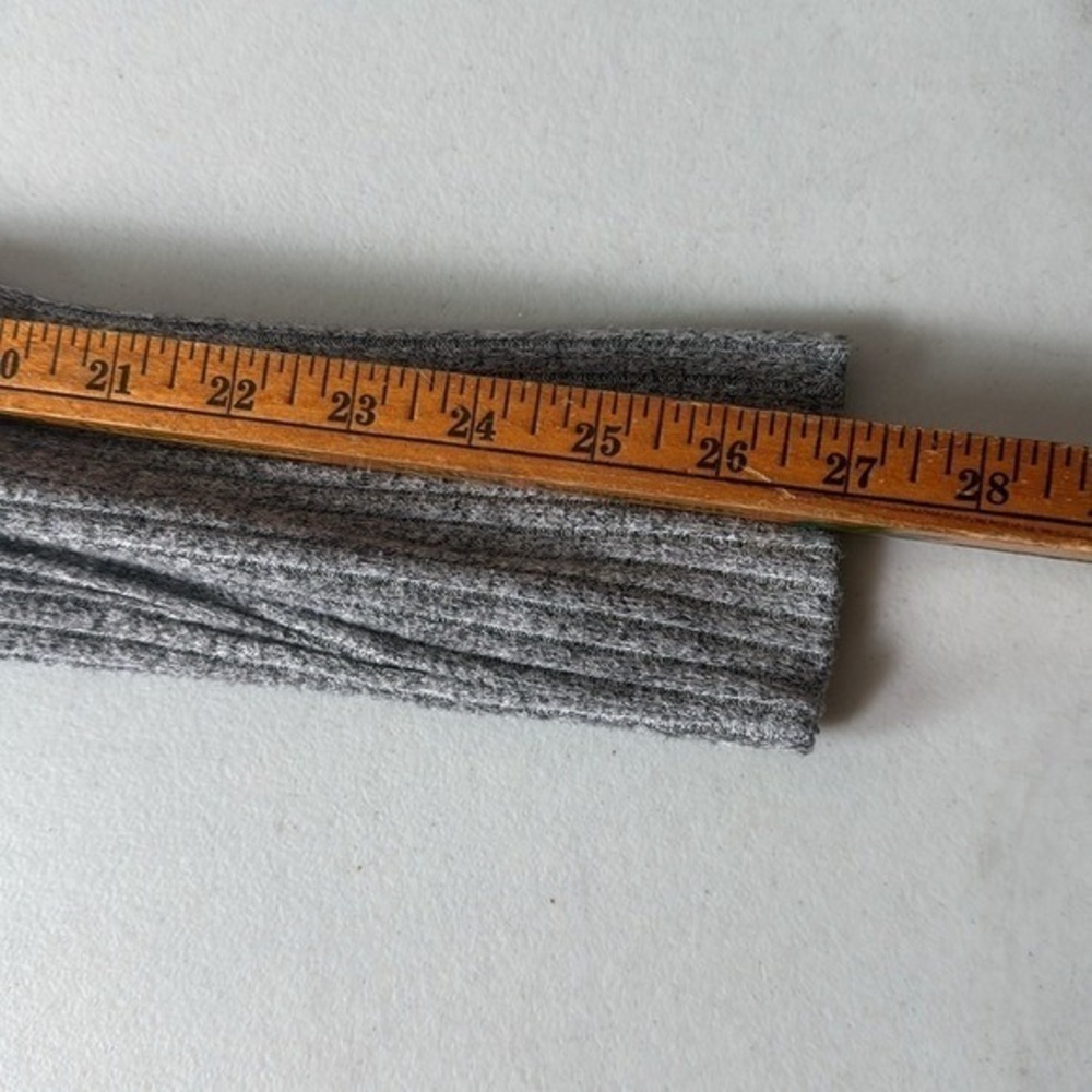 A‎ New Day Heathered Gray Long Sleeve Knit Top Women's XL Made in Nicaragua - Picture 7 of 8